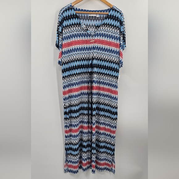 Rafaella Dresses & Skirts - Rafaella Dress Blue White NWT 1X